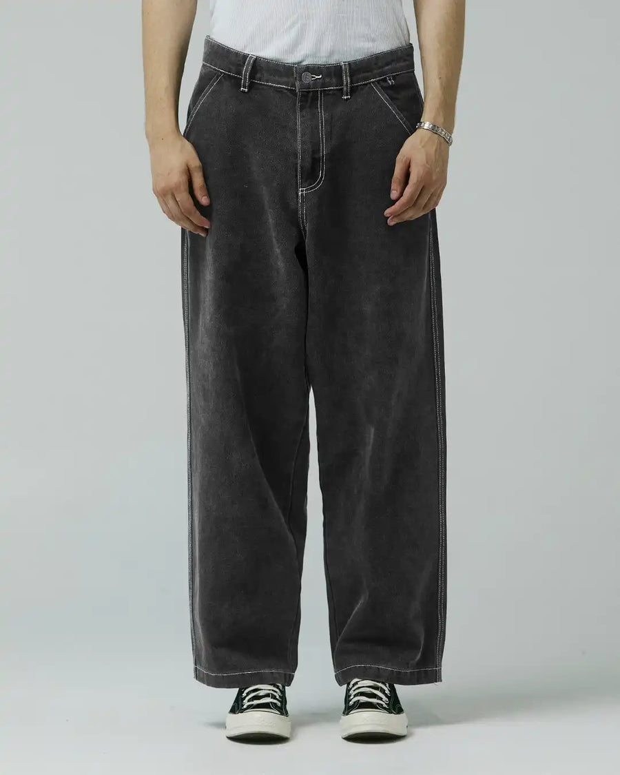 Reynolds Flatline Jeans - Washed Black