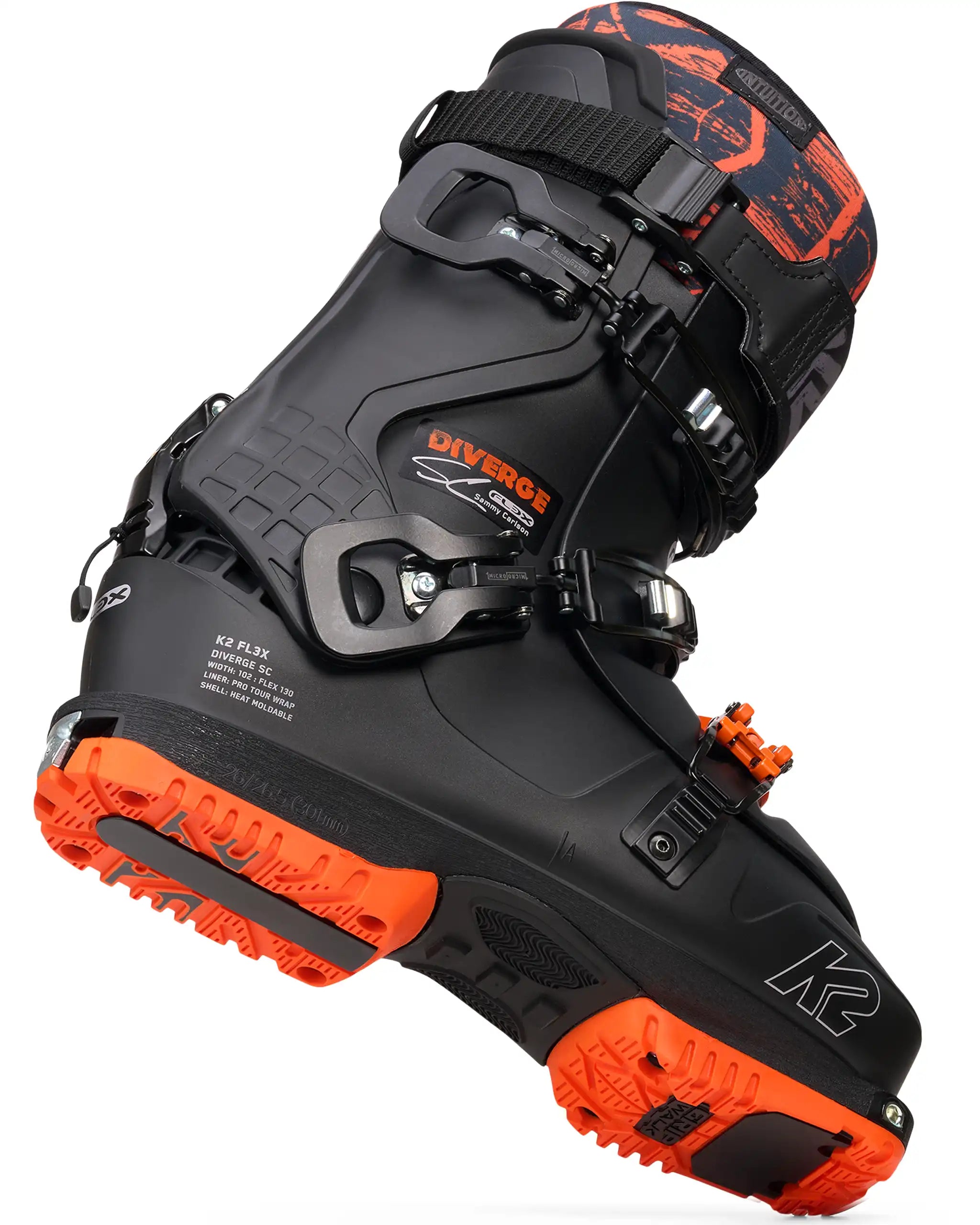 k2 bumblebee ski boots Evolver and the added security of gripwalk outsoles K2 Revolve Men's Ski Boots