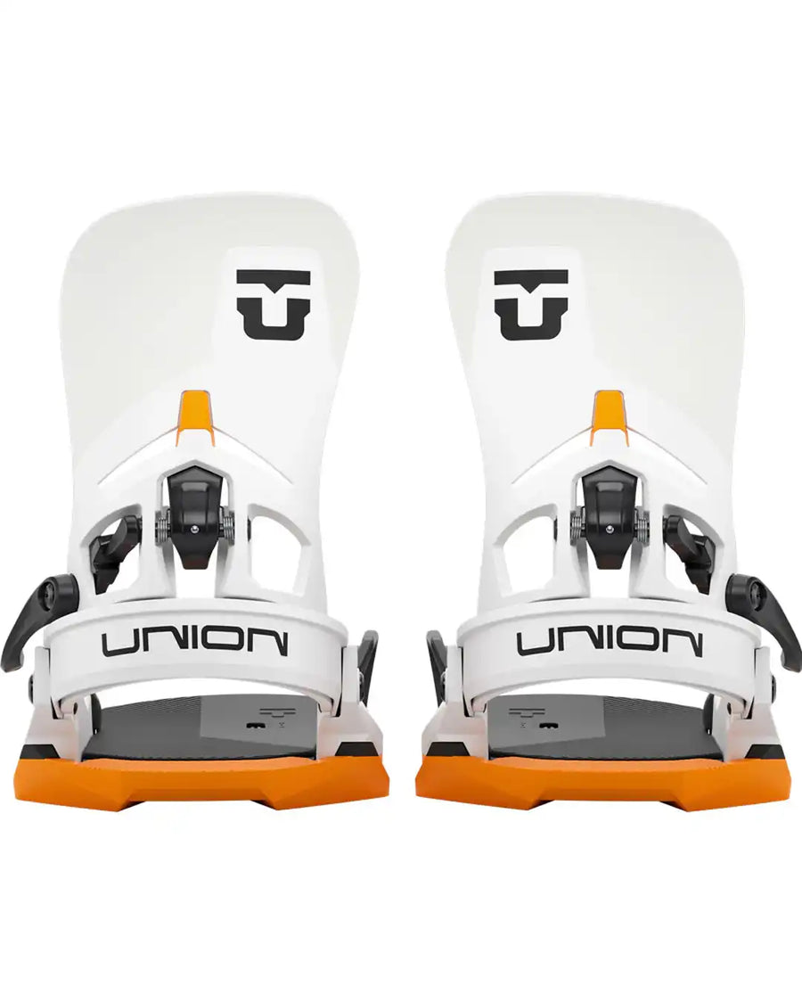 Fixation De Snowboard Atlas Step On - White/Orange 2026