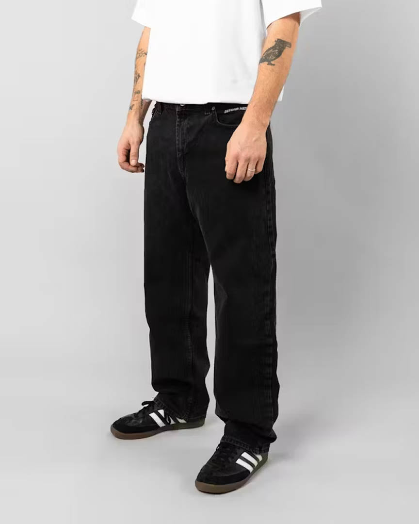 Jeans Loose Jeans - Black