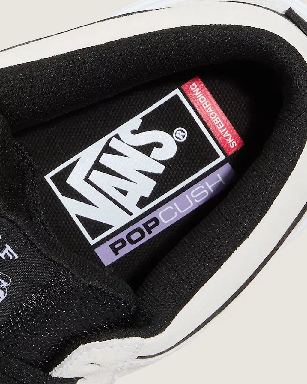 Souliers Skate Half Cab Wafflecup - White/Black
