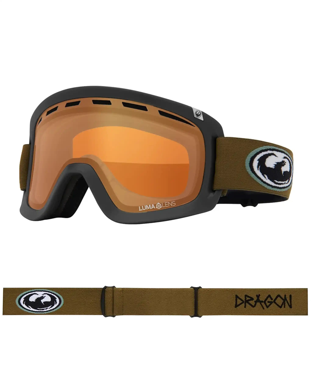 Goggles D1 Otg 2 - Oldskool/Silver par DRAGON – vue 5