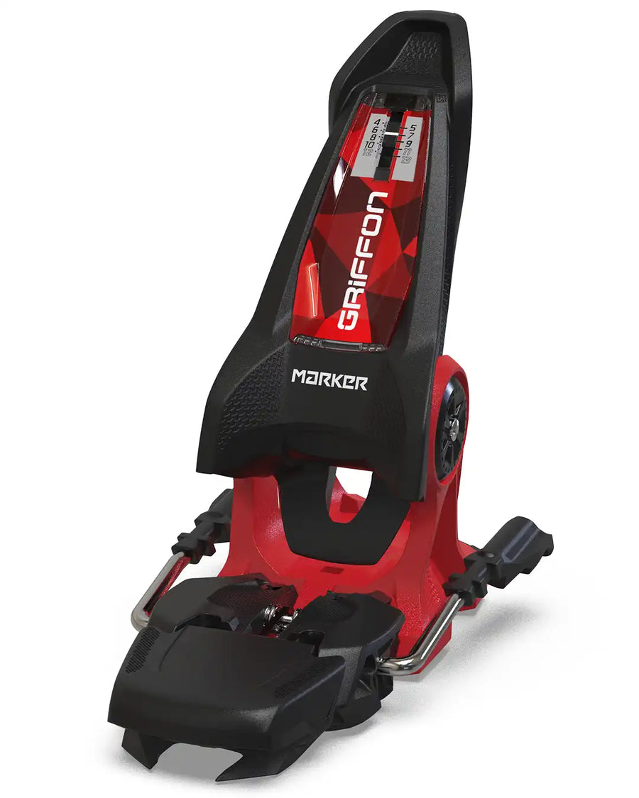Griffon 13 Ski Bindings - Black/Red 2026