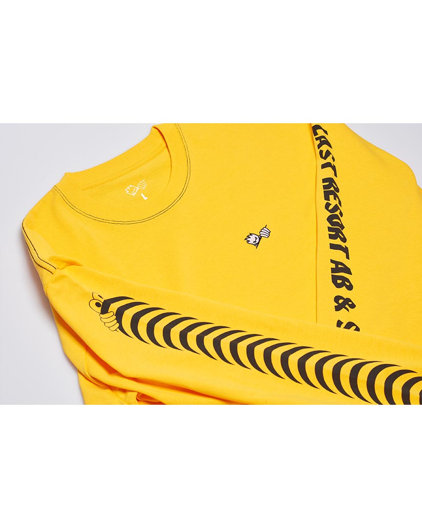 Last Resort X Spitfire Long Sleeve T-Shirt - Yellow