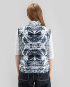 BEYOND MEDALS Packable Down Vest Winter Jacket - Print – view 7