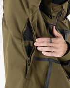 HOWL Taped Winter Jacket - Dark Olive – view 8