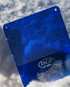 Polycarbonate Crystal Card - Blue