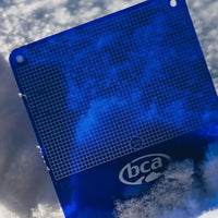 Polycarbonate Crystal Card - Blue