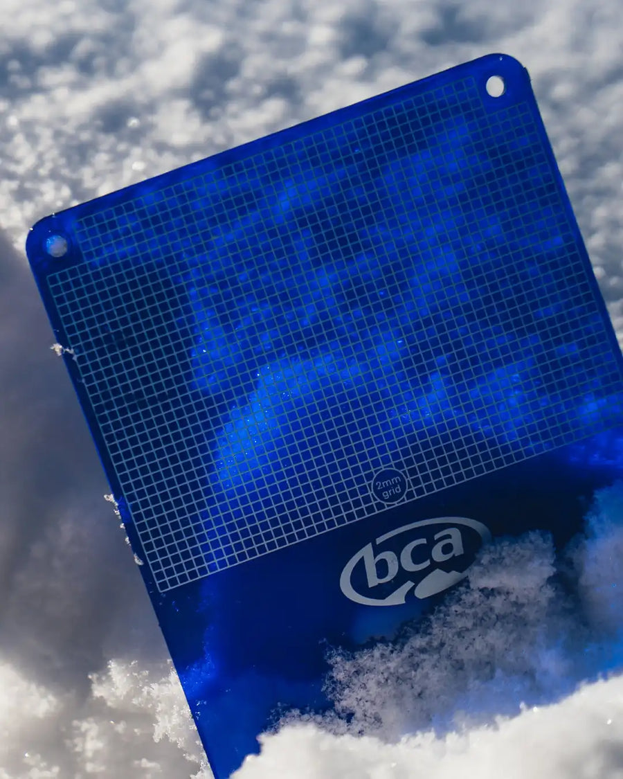 Polycarbonate Crystal Card - Blue