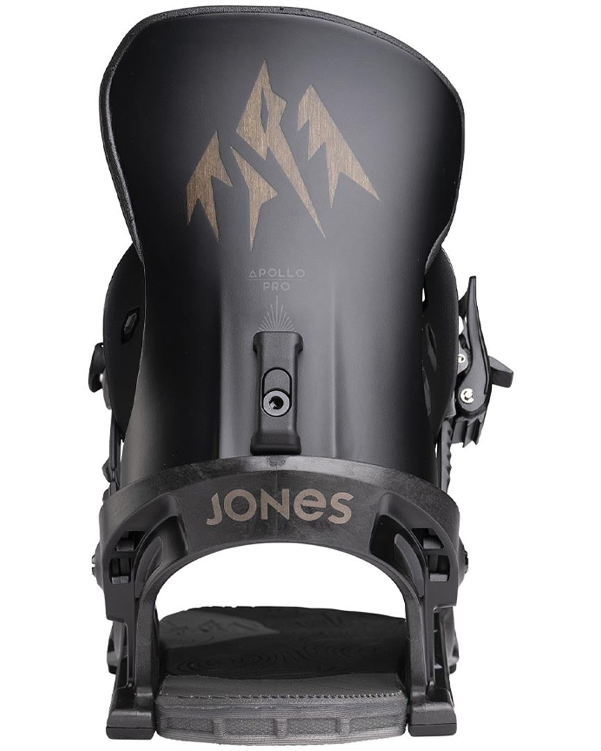 Fixation de snowboard Apollo Pro - Stealth Black 2027