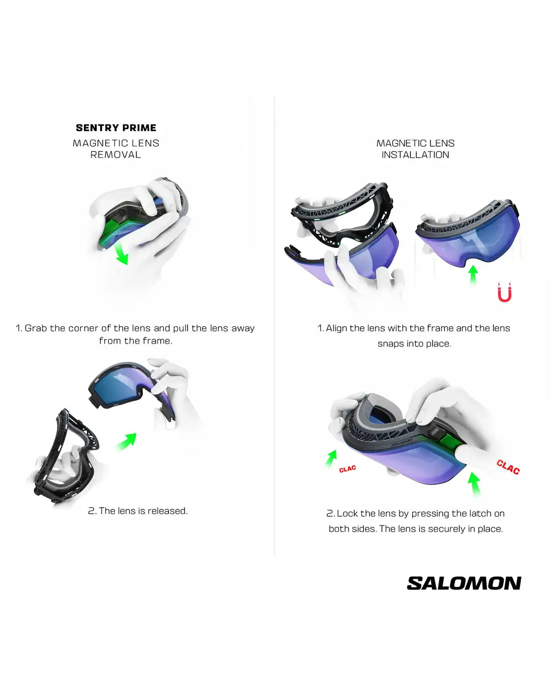 Goggles Sentry Prime Sigma - White