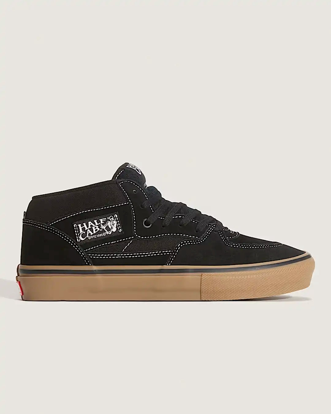 Skate Half Cab Shoes - Black/Gum/White