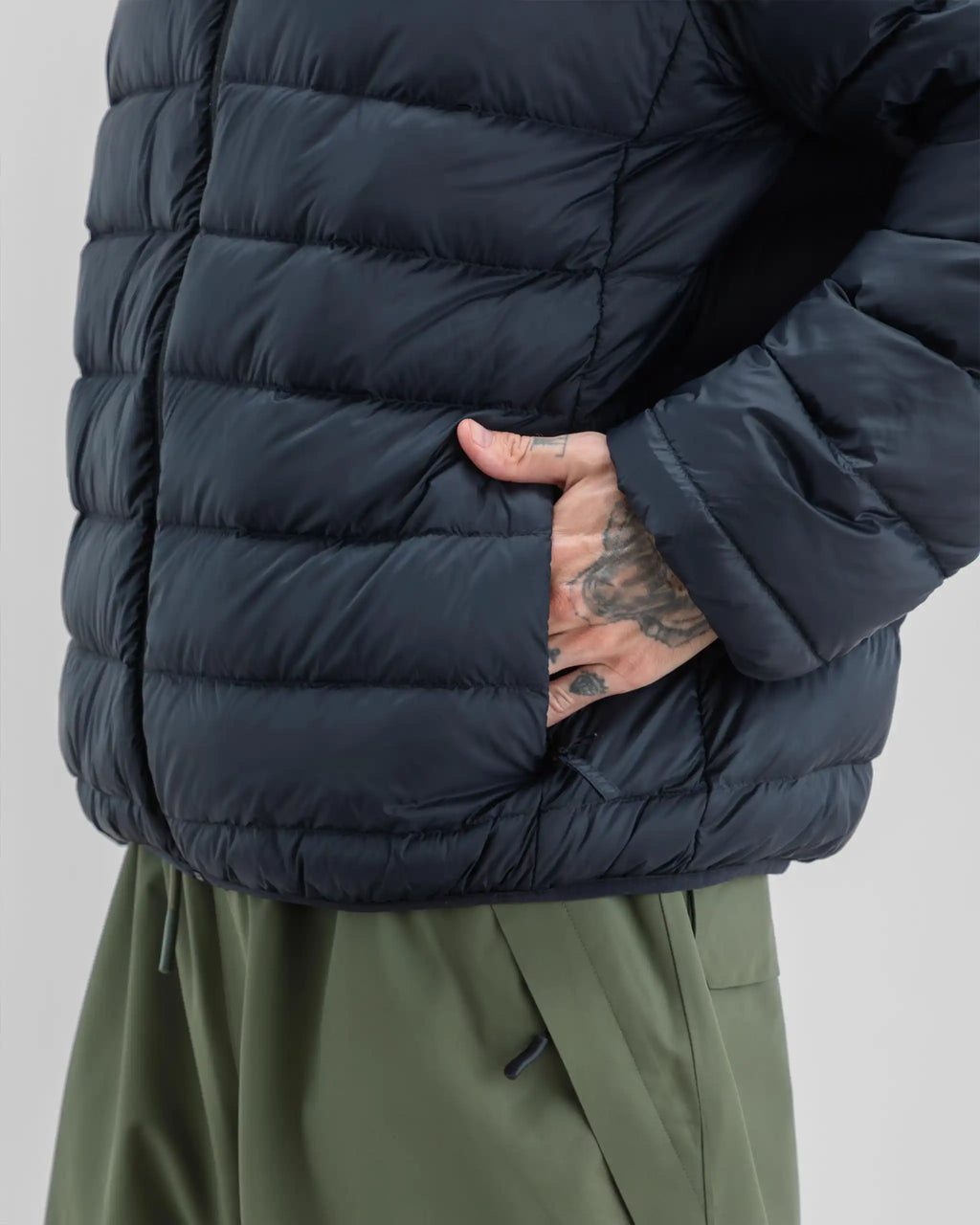 BEYOND MEDALS Packable Down Jacket Winter Jacket - Black – view 6