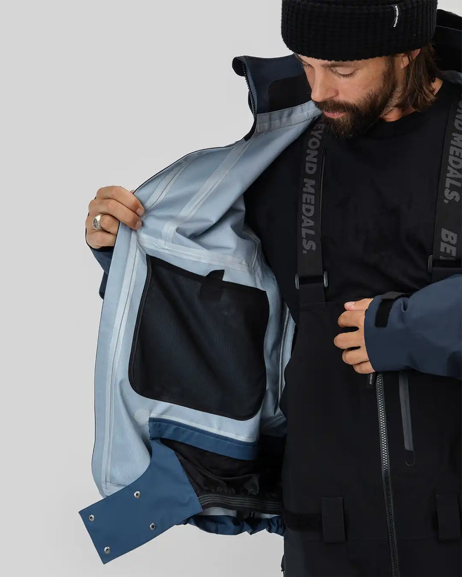 Manteau Neige Tech 3L - Blue
