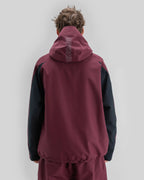 BEYOND MEDALS Nostalgia 2L Winter Jacket - Dark Red – view 8
