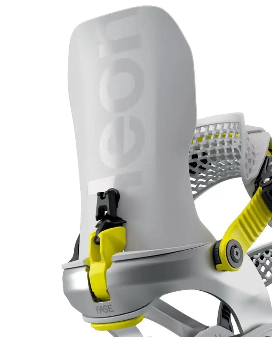 Fixation De Snowboard Blaster Fase Asymwrap - Grey 2026