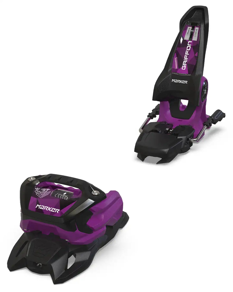 Fixation De Ski Griffon 13 - Black/Purple 2026