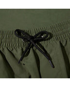 Short Utility Swim Shorts - Dark Olive