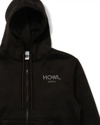 Dwr Zip Up Hoodie - Black