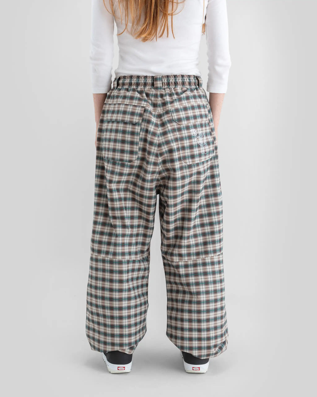 BEYOND MEDALS Park Print 2L Snow Pants - Light Beige – view 6