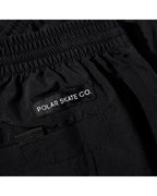 Short Utility Swim Shorts - Black