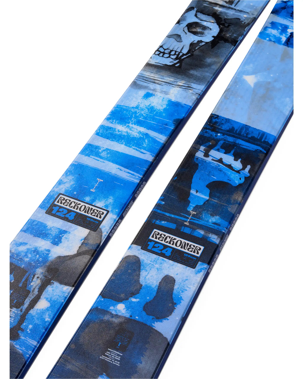 K2 Reckoner 124 Skis 2027 centre top