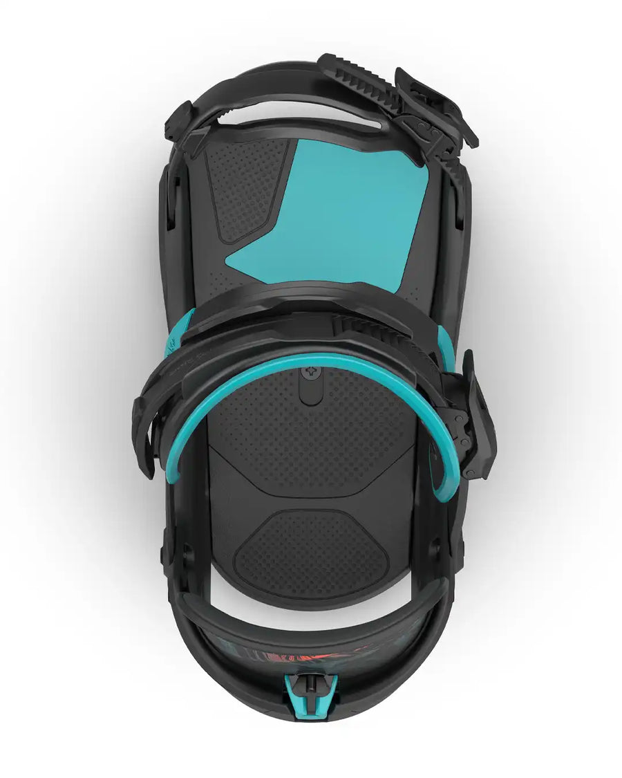 Mercury Fase Snowboard Bindings - Blue Art 2026