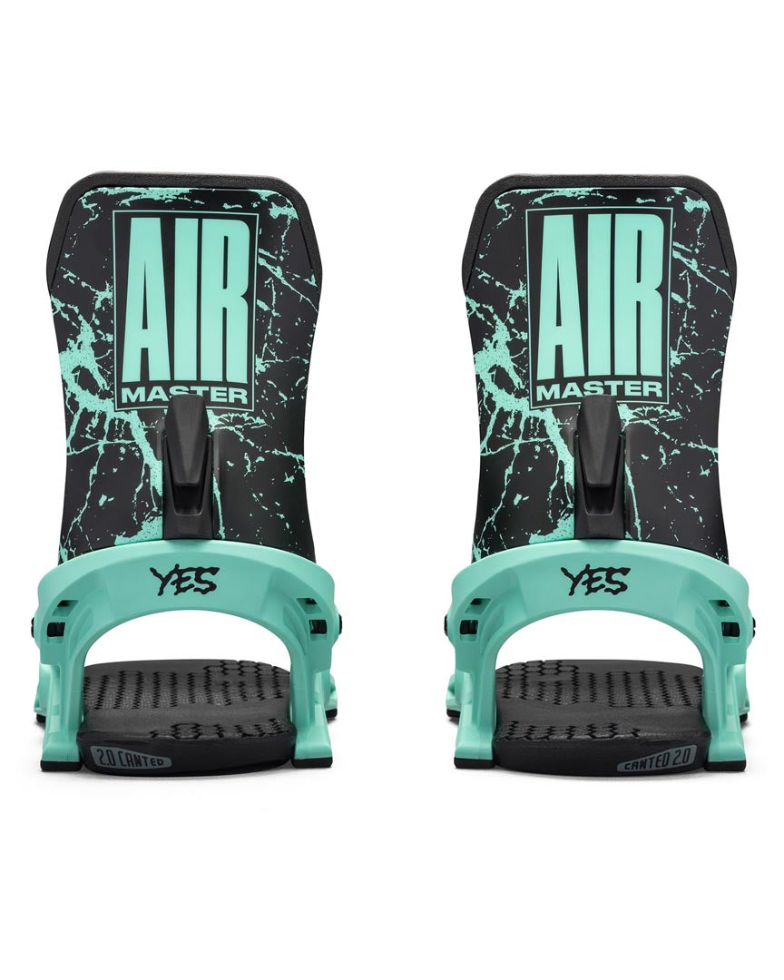 Airmaster Snowboard Bindings - Blue 2025