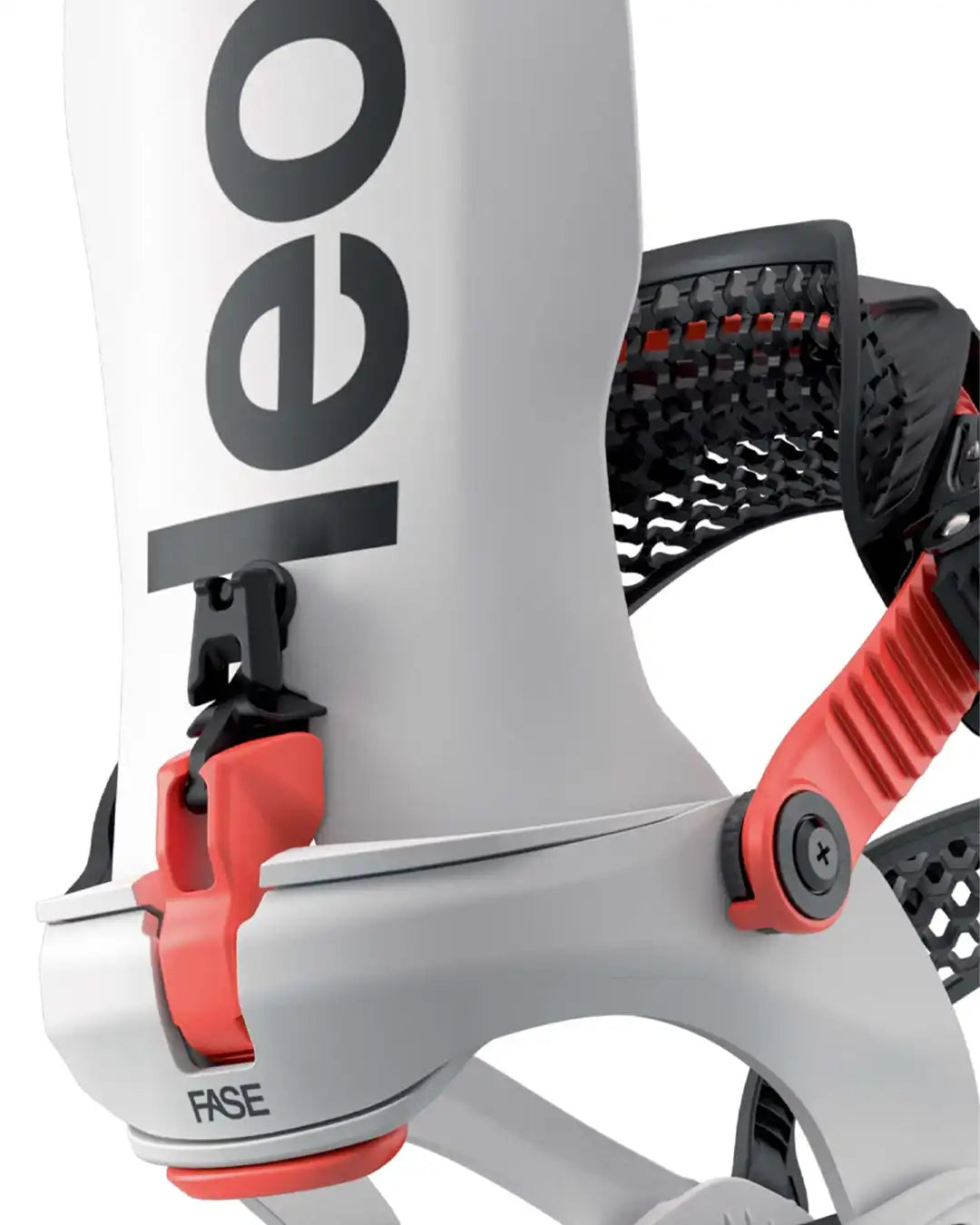 Fixation De Snowboard Blaster Fase Asymwrap - White 2026