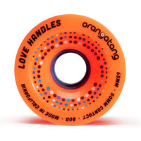 Roues de longboard Love Handles - Orange