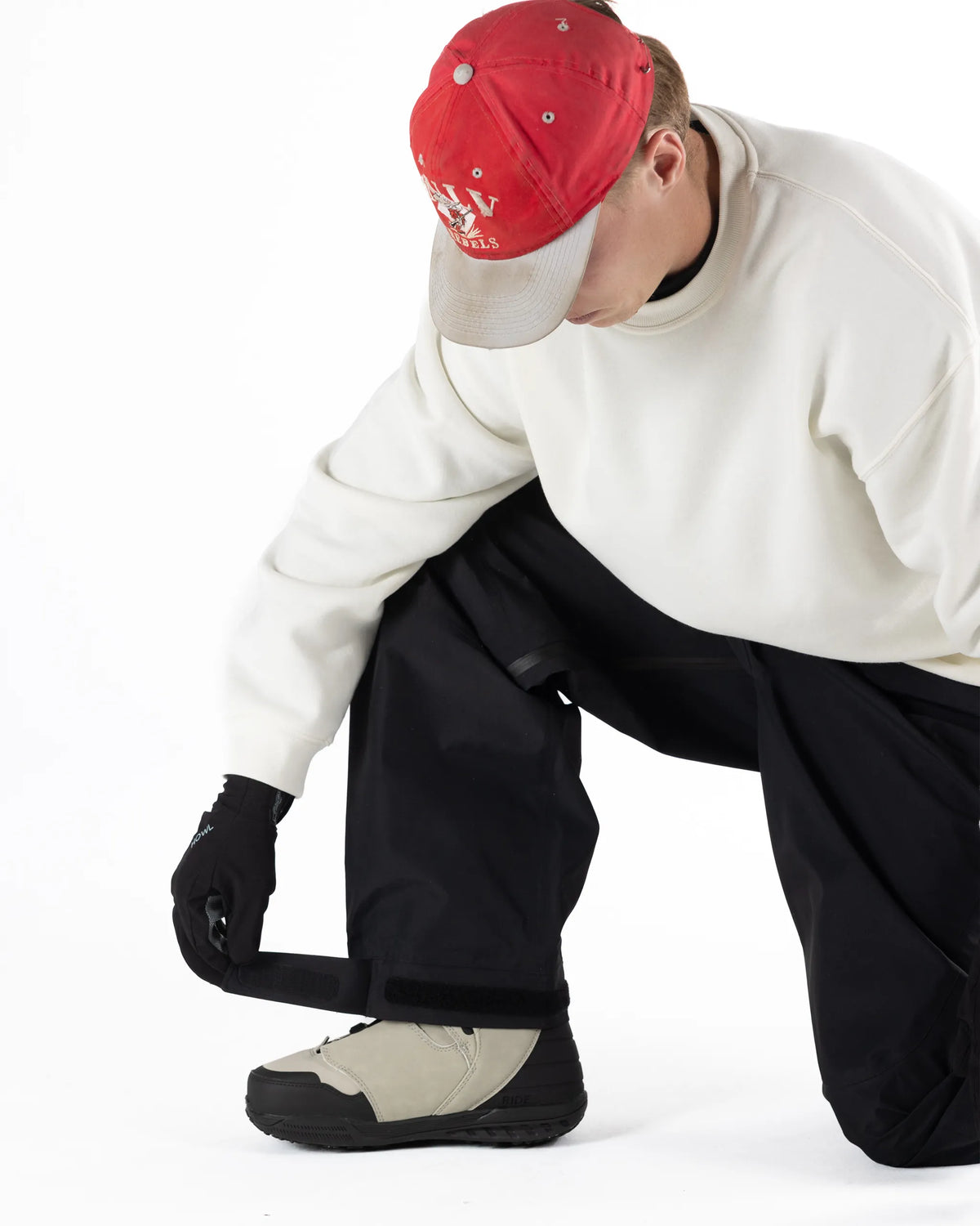 HOWL Shell Snow Pants - Black – view 6