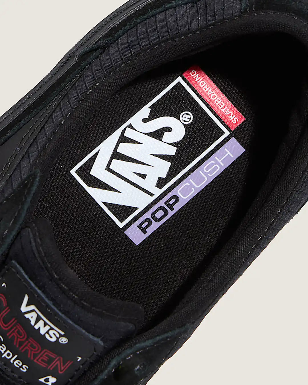 Souliers Skate Curren Caples - Black/Black
