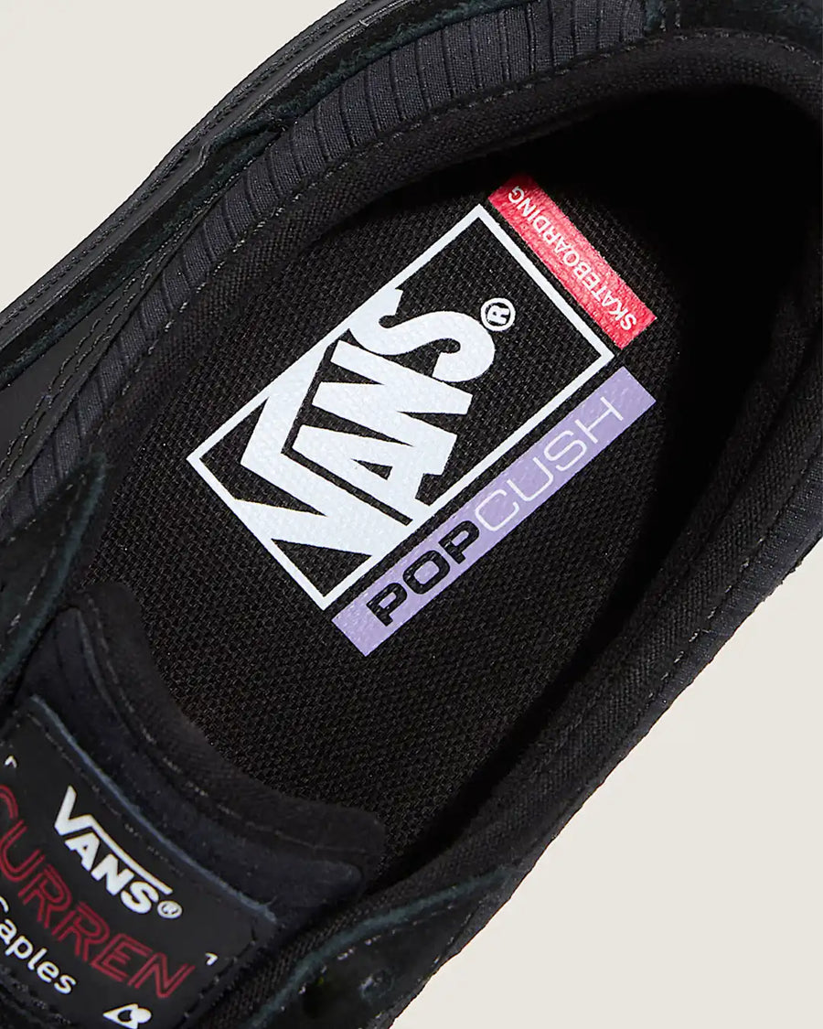 Souliers Skate Curren Caples - Black/Black