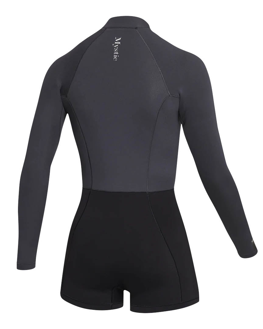 Lunar Longarm 2/2Mm Short Wetsuit - Black