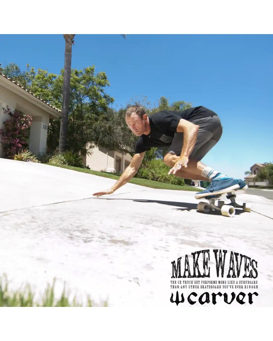 Cx Kit Smoke Mag 70Mm W/Tool Surfskate Trucks - Raw