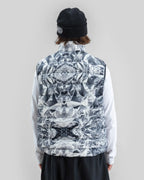 BEYOND MEDALS Packable Down Vest Winter Jacket - Print – view 6