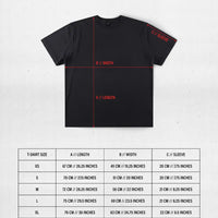Flatline T-Shirt - Washed Black