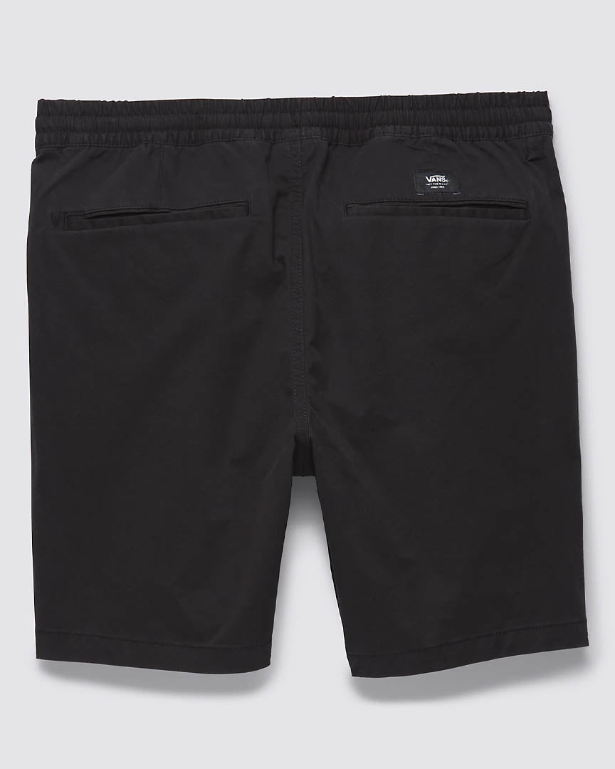 Range Relaxed Elastic Shorts - Black