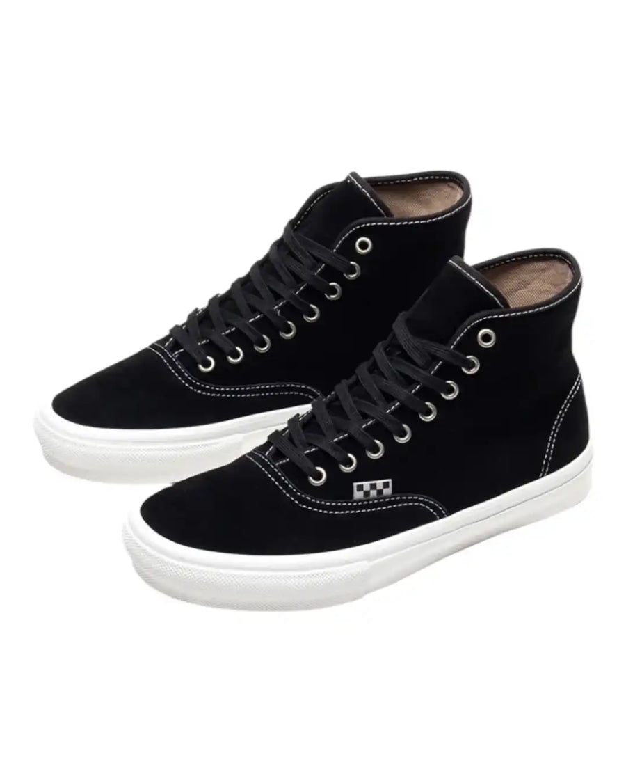 Souliers Skate Authentic High - Black Suede