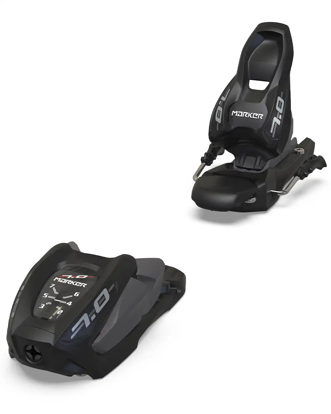 Fixation De Ski 7.0 - Black/Anthracite 2026