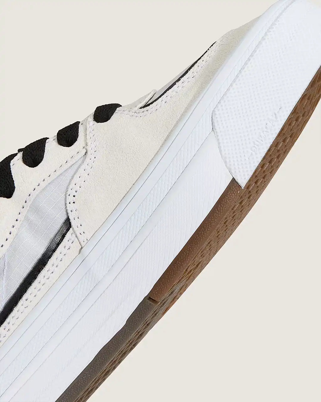 Souliers Skate Half Cab Wafflecup - White/Black