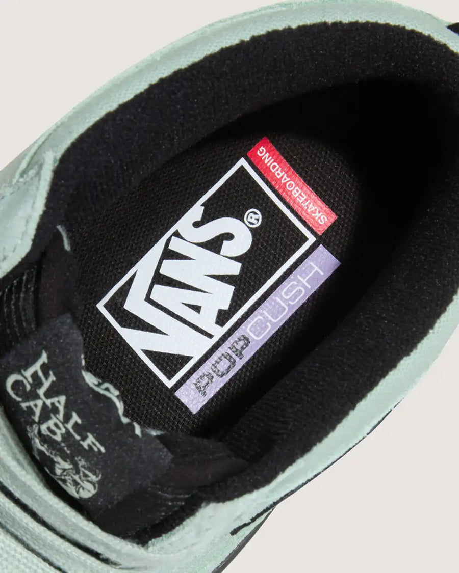 Souliers Skate Half Cab - Gray Olive