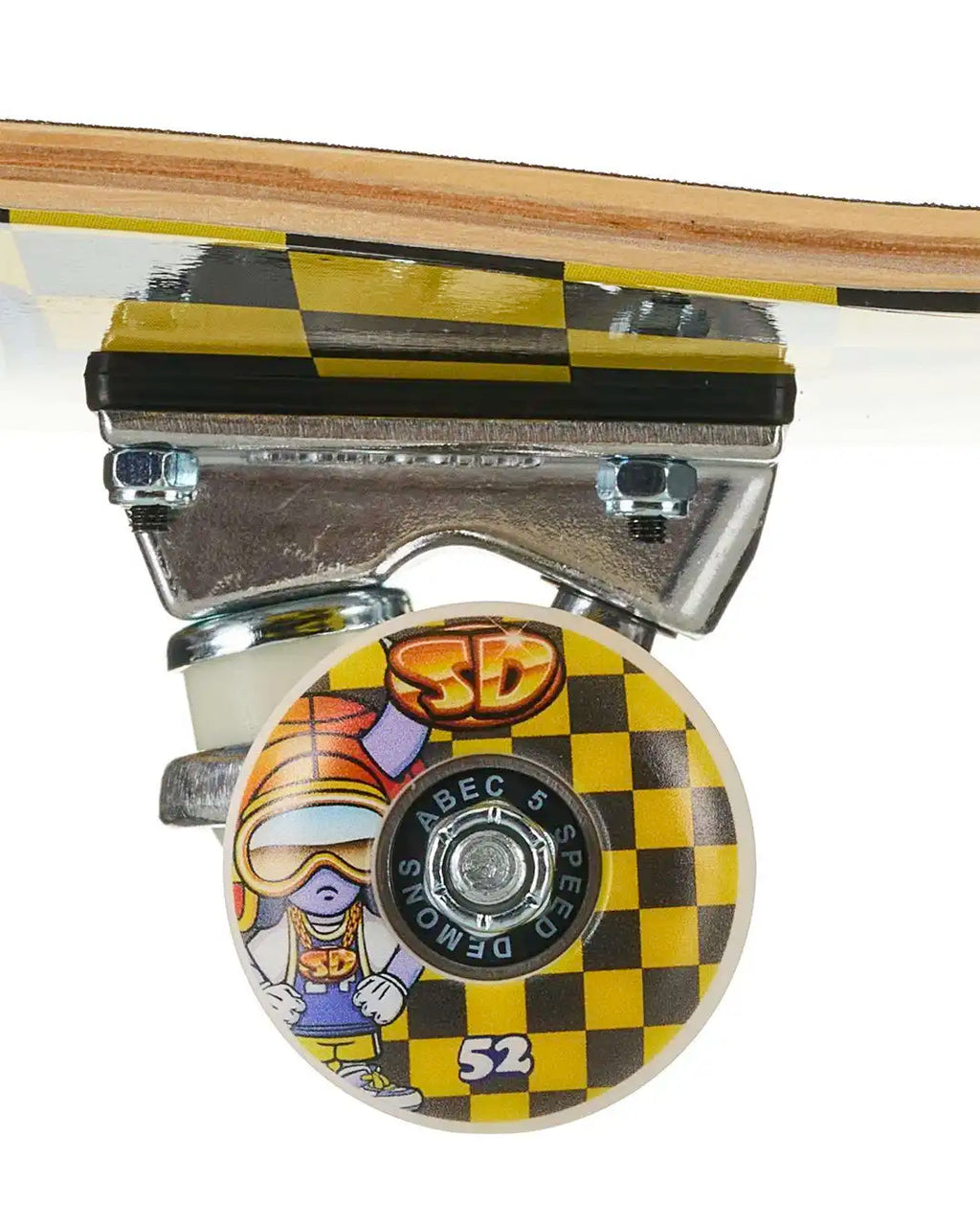 Skateboard Complet Baller - Black Yellow Checks