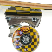 Skateboard Complet Baller - Black Yellow Checks