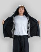 Manteau Neige Softshell Jacket - Black par BEYOND MEDALS – vue 8
