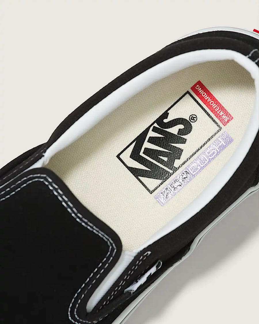 Skate Slip-On Shoes - Black/White