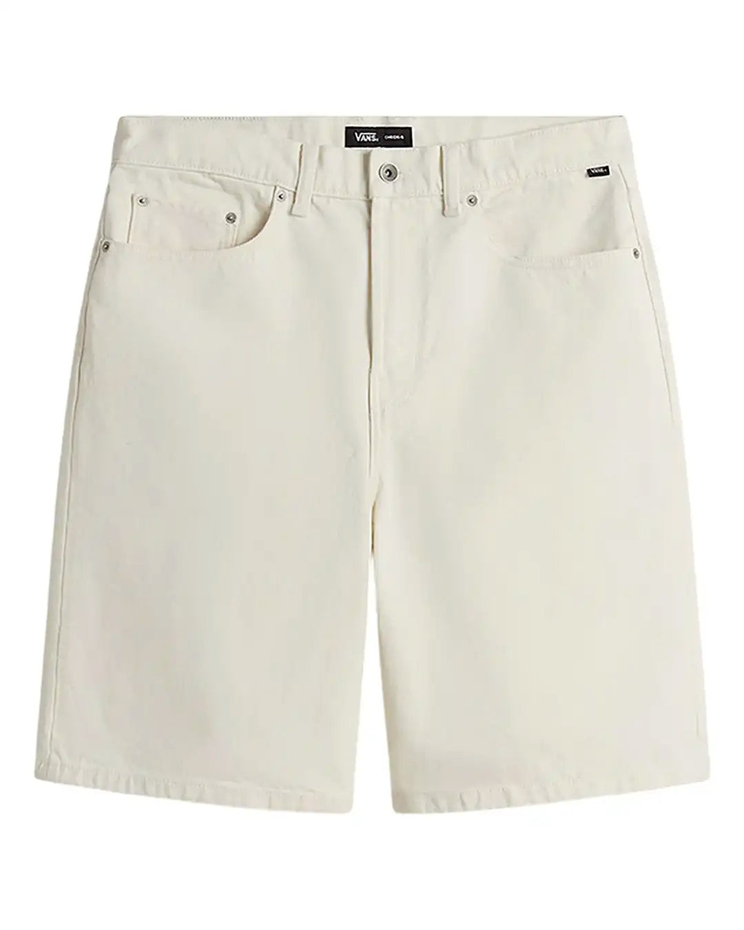 Short Check-5 Baggy Denim - Marshmallow