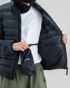 BEYOND MEDALS Packable Down Jacket Winter Jacket - Black – view 7