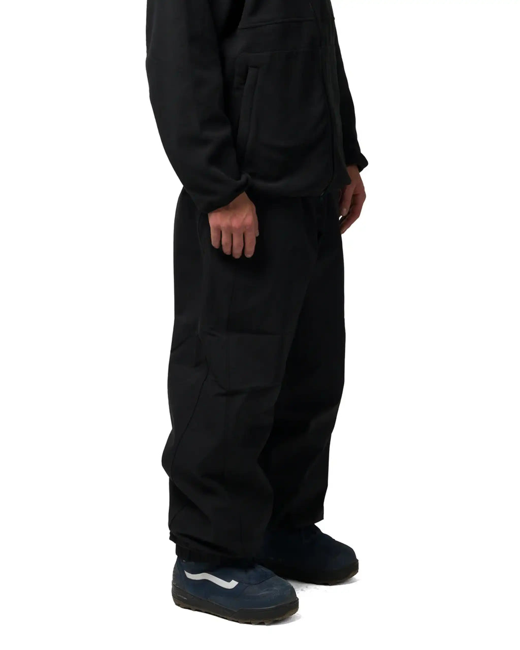 SOUVENIR Insulated Track Pant Snow Pants - Black – view 6