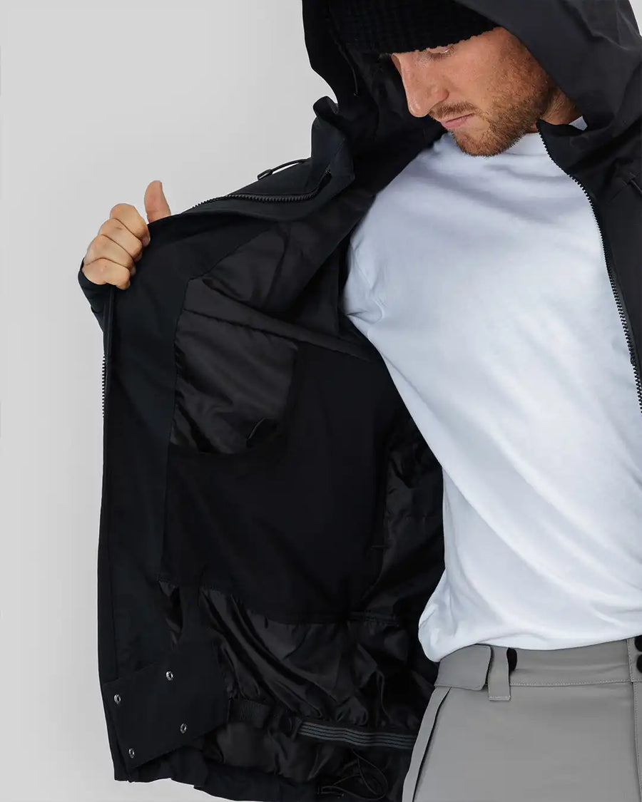 Fullzip 2L Winter Jacket - Grey